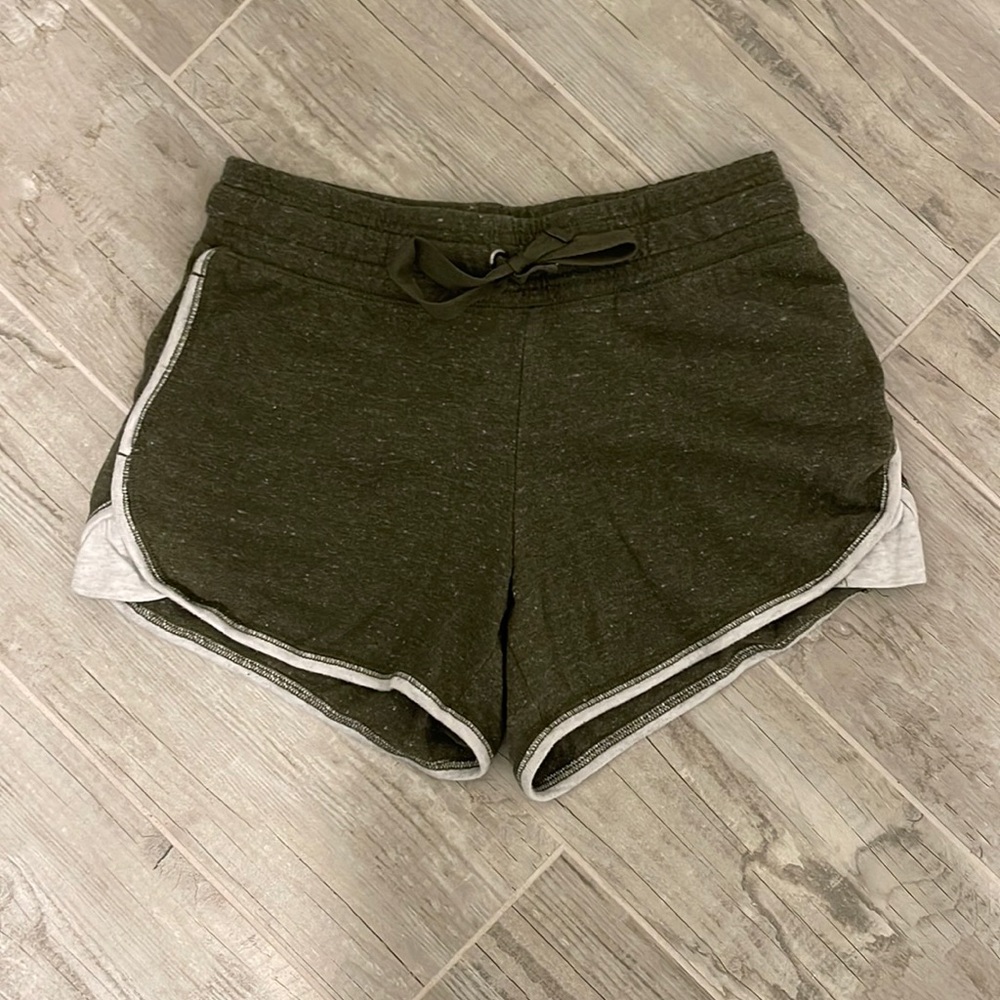 Athletic Works Green Jersey Shorts